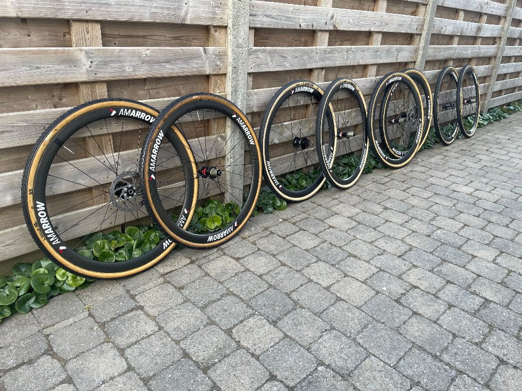 Amarrow tubewielen, Dugast 33 mm tubes, Fietsen en Brommers, Ophalen, Gebruikt