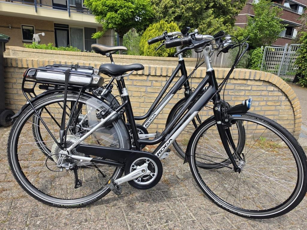 Set in nieuwstaat Koga de Lux 522 watt accu, Vélos & Vélomoteurs, Vélos électriques, Enlèvement