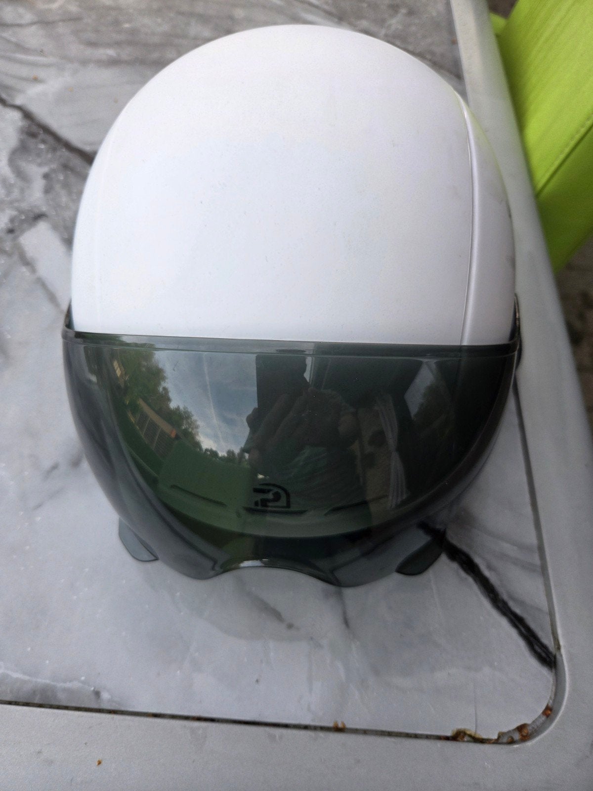 Fiets helm met vizier, Vélos & Vélomoteurs, Casques de cyclomoteur, Enlèvement ou Envoi, Neuf, Large, Primera