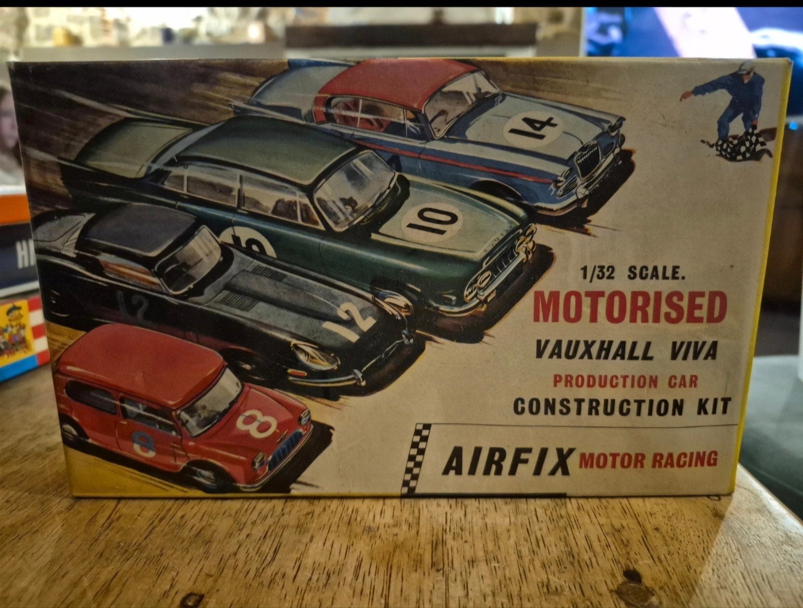 Airfix Motor Racing Vauxhall Viva 1/32 – kit motorisé vintag, Hobby & Loisirs créatifs, Neuf, Enlèvement ou Envoi, Voiture, 1:32 à 1:50