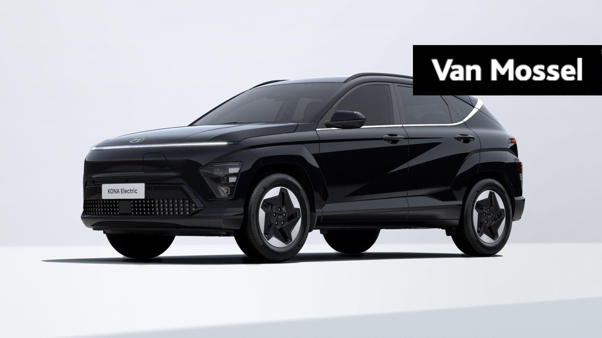 Hyundai Kona Electric Feel 65kWh Comfort Pack, Auto's, Stof, 1795 kg, Zwart, 510 km