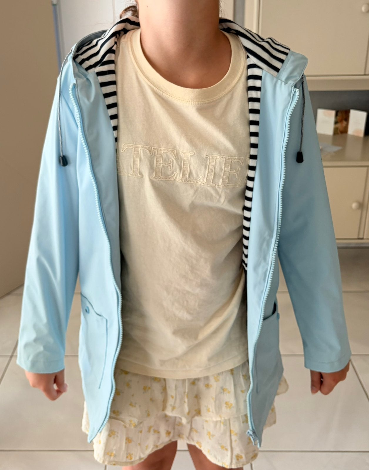 Hublot Mode Marine Regenjas maat 140/ 10 jaar, Kleding | Dames, Blouses en Tunieken, Ophalen of Verzenden, Zo goed als nieuw, Blauw
