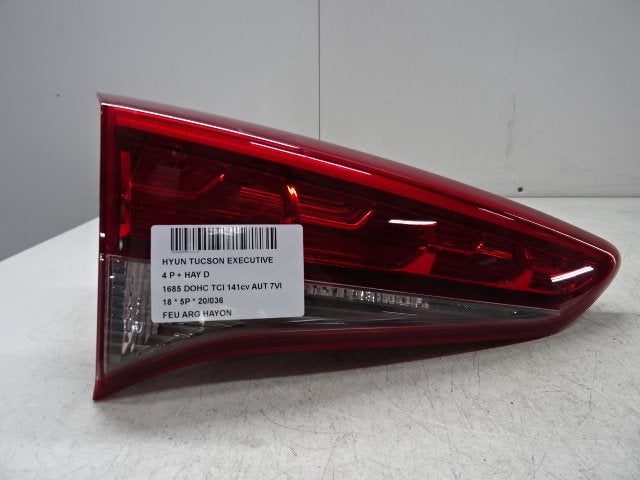 PANNEAU ARRIÈRE GAUCHE AVEC LAMPE Hyundai Tucson (TL), Mevr. I. Hauben, Utilisé, Hyundai, Rue de l'Espoir 34 34
4030  GRIVEGNÉE, BE