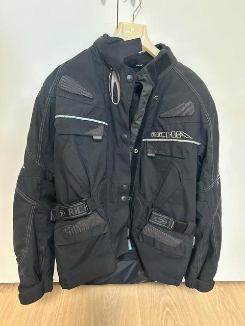 Motopak dames zwart + helm, Ophalen, M, Integraalhelm, Shoei