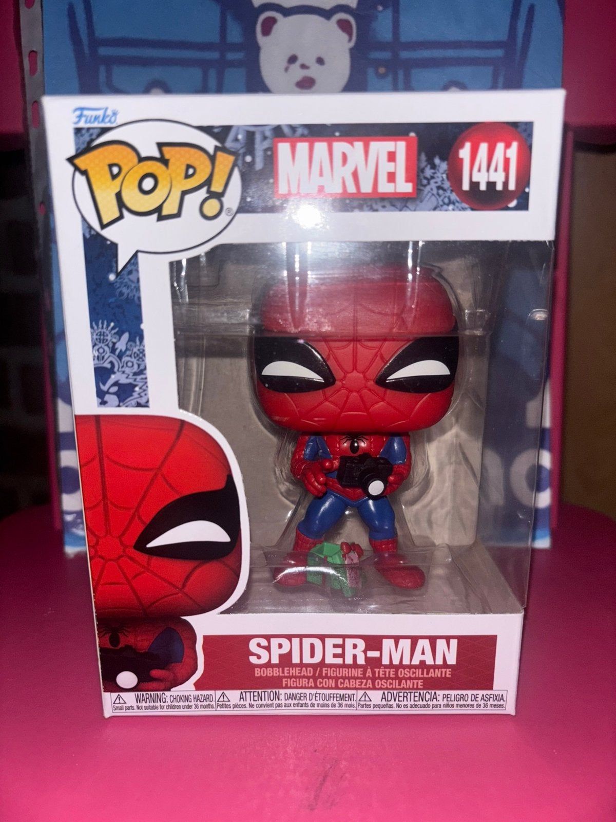 Figurine Pop! Funko Marvel Spider-Man Holiday #1441 ️, Enlèvement ou Envoi, Neuf