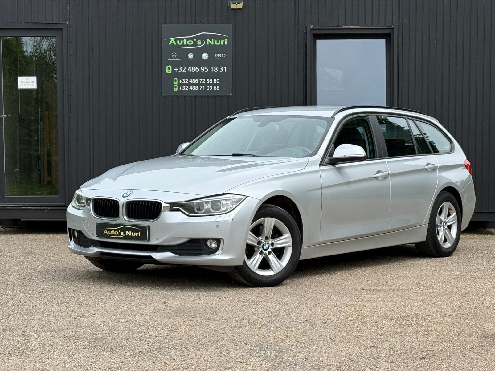 Bmw 320d touring automaat diesel 2014 navi, Auto's, Automaat, Zwart, Bedrijf, 5 deurs