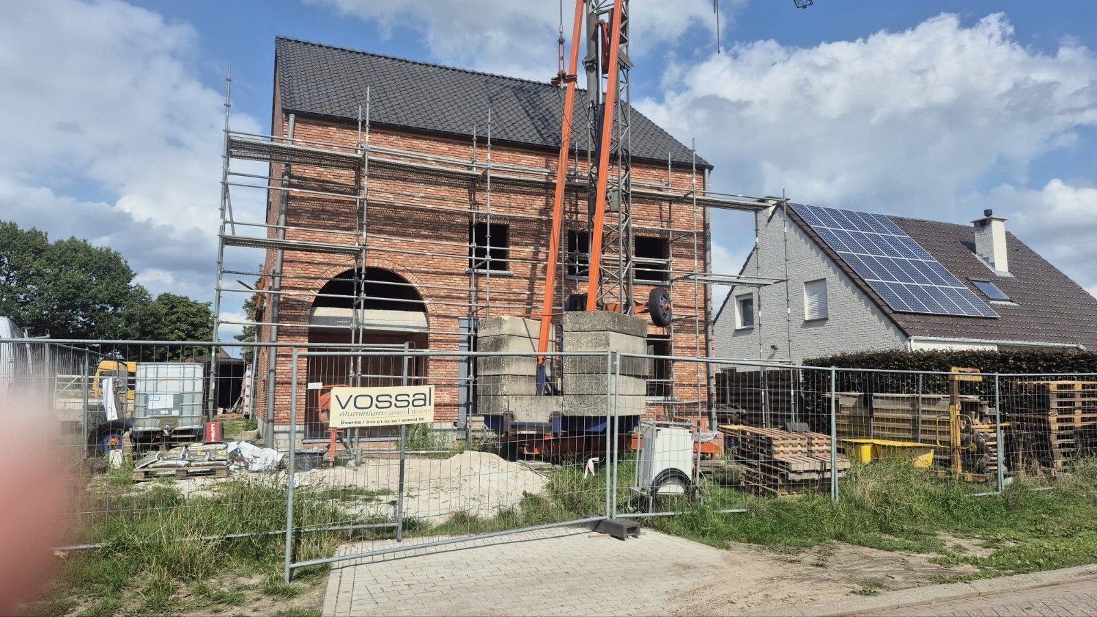 afix stelling, Ophalen, Gebruikt, Gevelsteiger, 5 meter of hoger