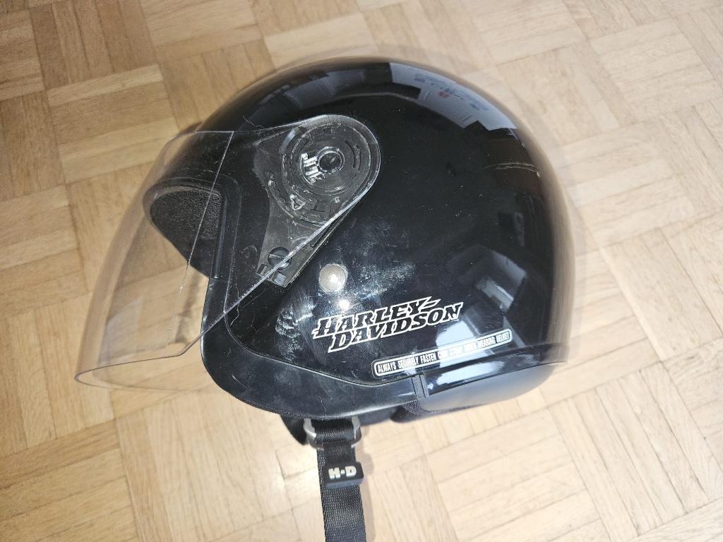 casque jet harley davidson, Motoren, Kleding | Motorhelmen, M, Jethelm, Tweedehands, Ophalen