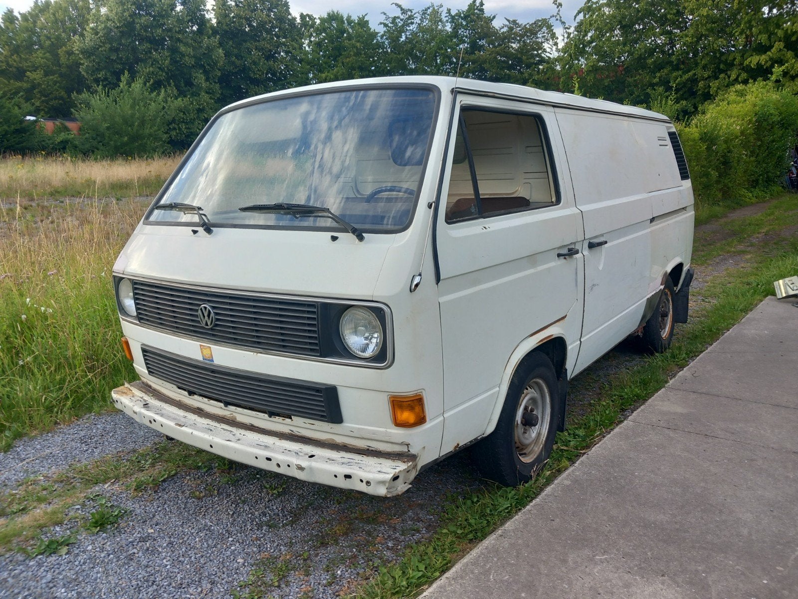 VW T3 1600 diesel, Achat, Diesel, Particulier, Porte coulissante