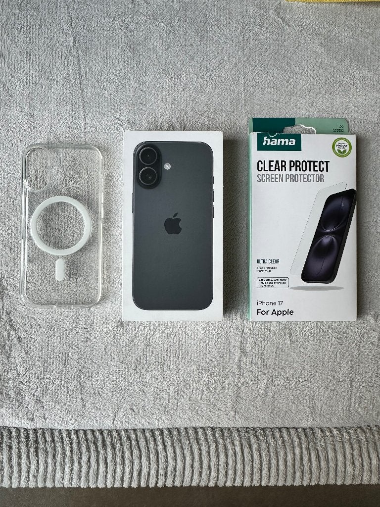 Iphone 17 - noir, 256 Go - bundle, Autres modèles, Enlèvement, Sans abonnement, 100 %