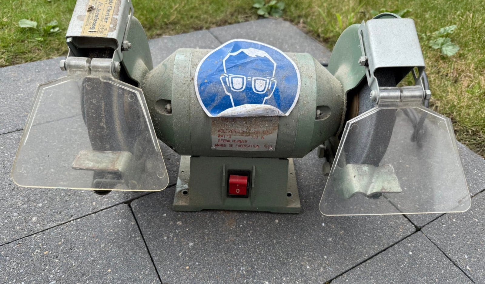 Slijpmolen, Enlèvement, Moins de 700 watts, Banc de travail