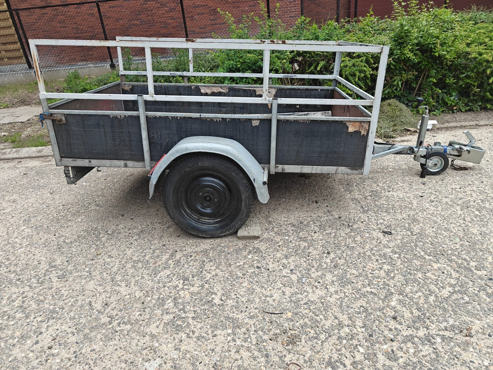 Remork 125x200  750kilo, Auto diversen, Aanhangers en Bagagewagens, Ophalen, Zo goed als nieuw