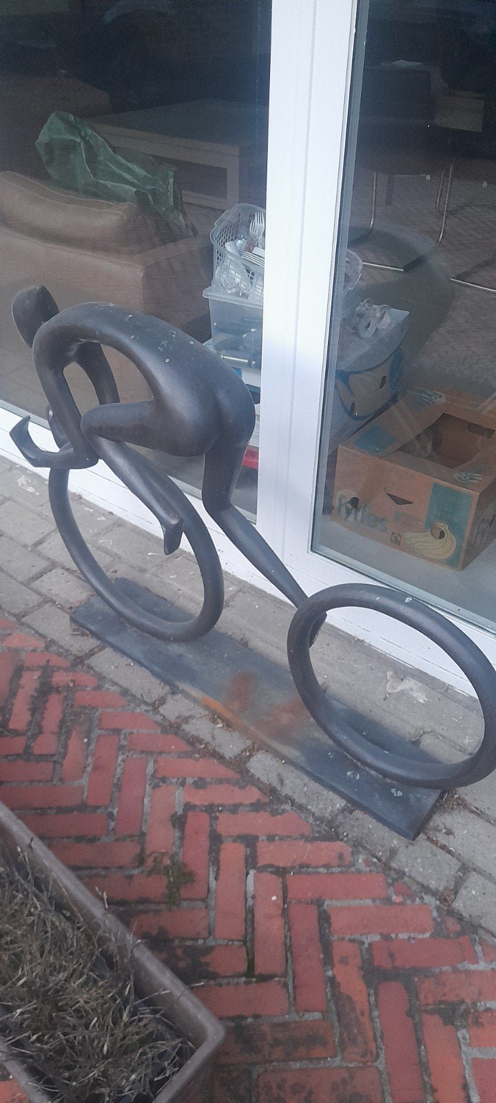 bronzen beeld, Enlèvement