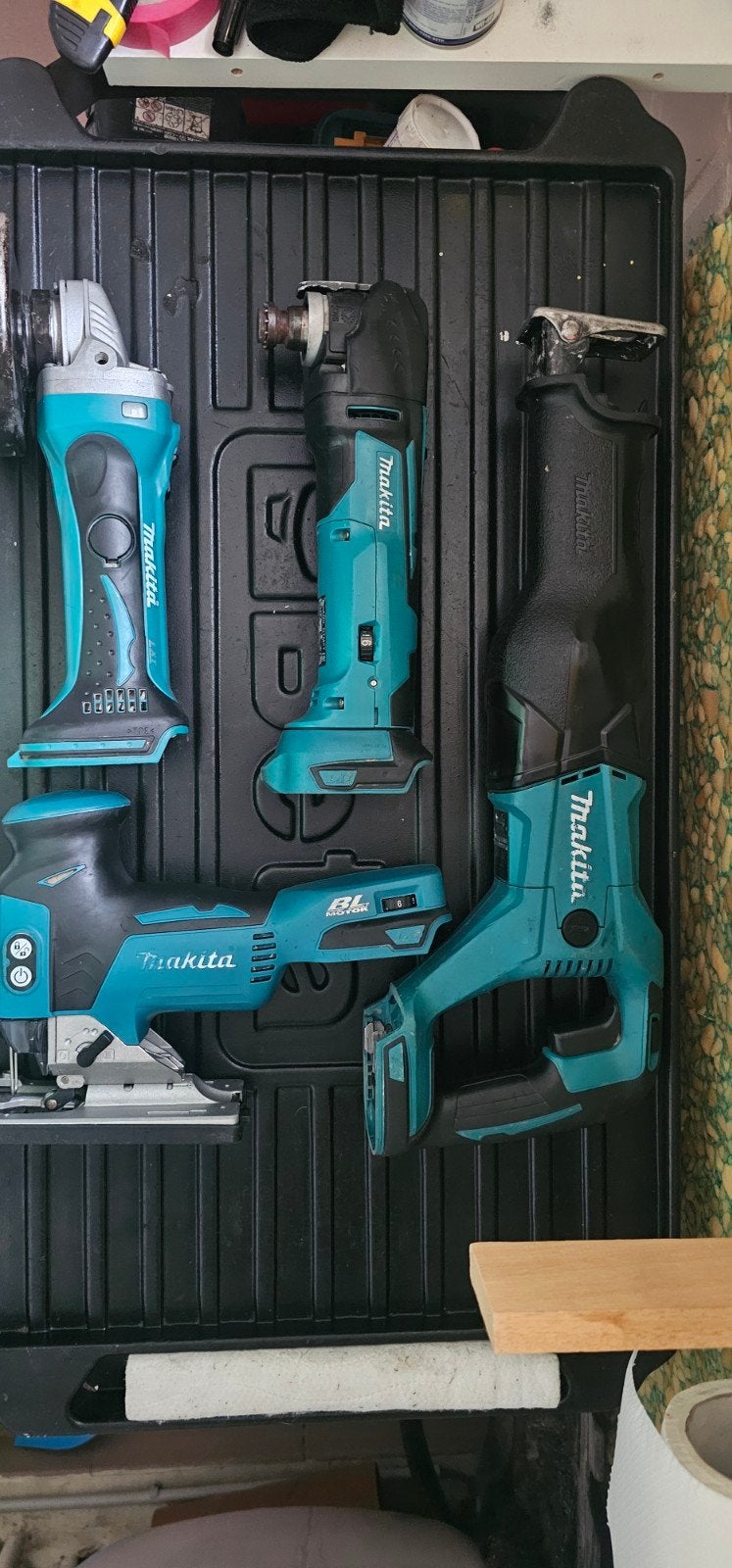 Lot Makita accu machines, Ophalen, Gebruikt, Gereedschapsset, Makita