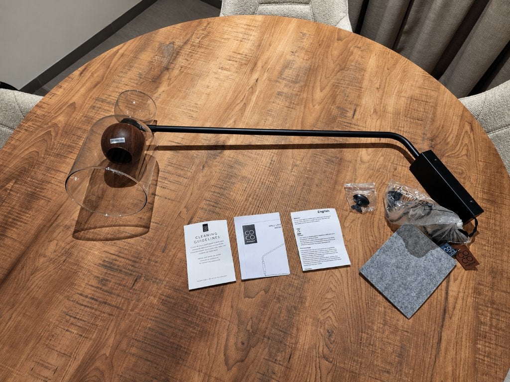 Wand Lamp Skylar Coco Maison | Nieuw, Zwart, GU10, Ophalen of Verzenden, Overige merken