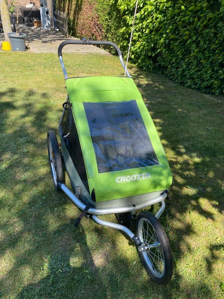 Fietskar Croozer, Ophalen, Gebruikt, Kinderkar, Opvouwbaar