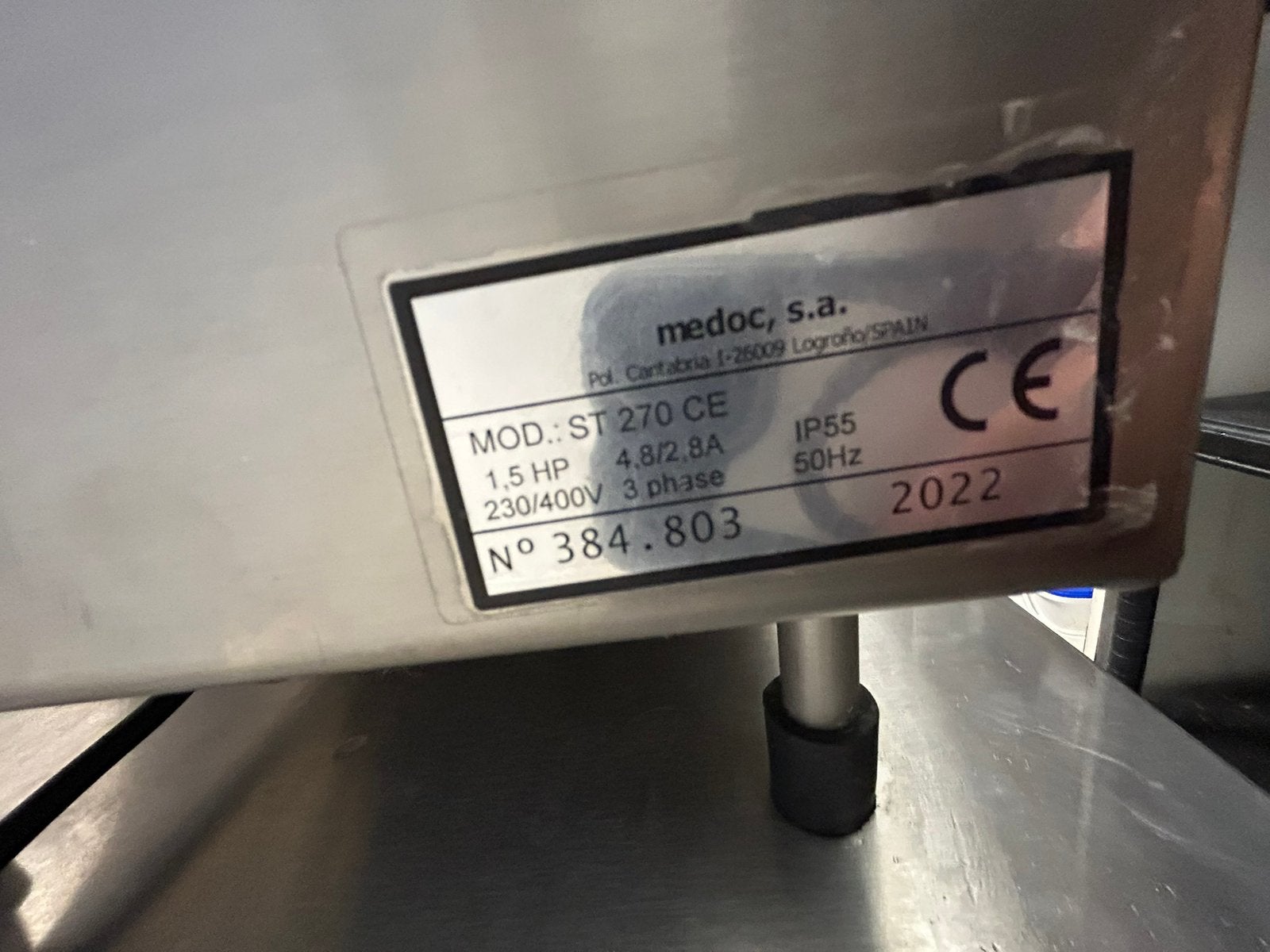 Scie à os professionnelle MEDOC ST270 CE – Année 2022, Articles professionnels, Enlèvement, Boulangerie et Boucherie