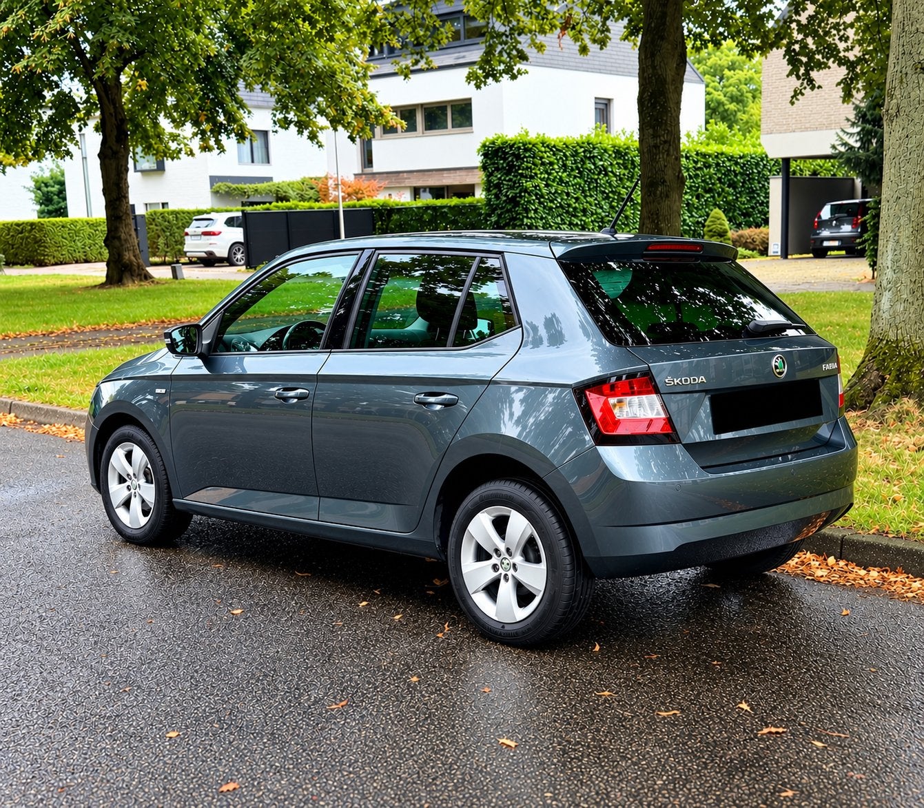 Skoda Fabia 1.0 TSI Clever – 1ste eigenaar – Parkeersensoren, Autos, Argent ou Gris, Achat, Euro 6, Carnet d'entretien