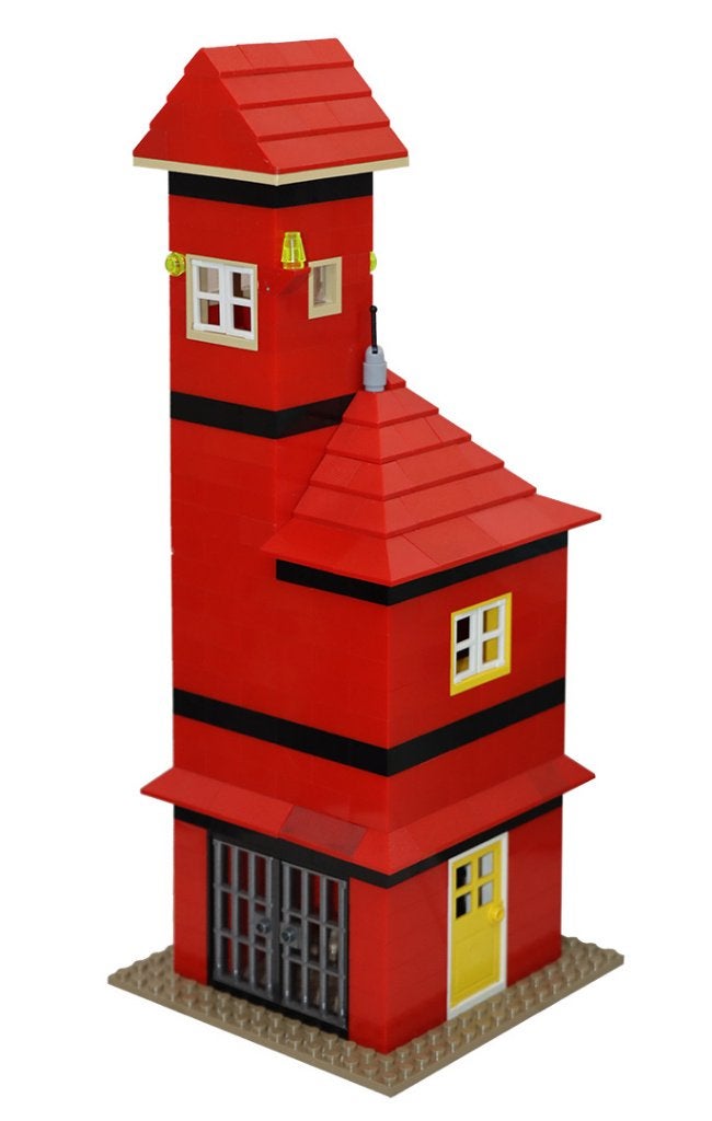 Lego City “gevangenis bewakingstoren” – zie foto’s, Lego, Overige typen, Ophalen of Verzenden, City