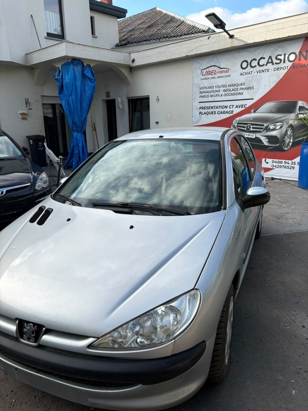 peugeot 206, Achat, Entreprise, Carnet d'entretien, https://public.car-pass.be/vhr/ad08cc24-85be-4fad-9647-e05f5ffd0ab5