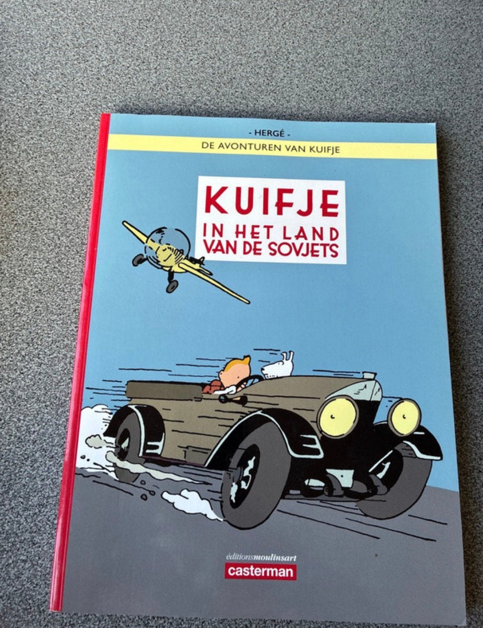 Tintin au pays des Soviets, Une BD, Enlèvement ou Envoi, Neuf