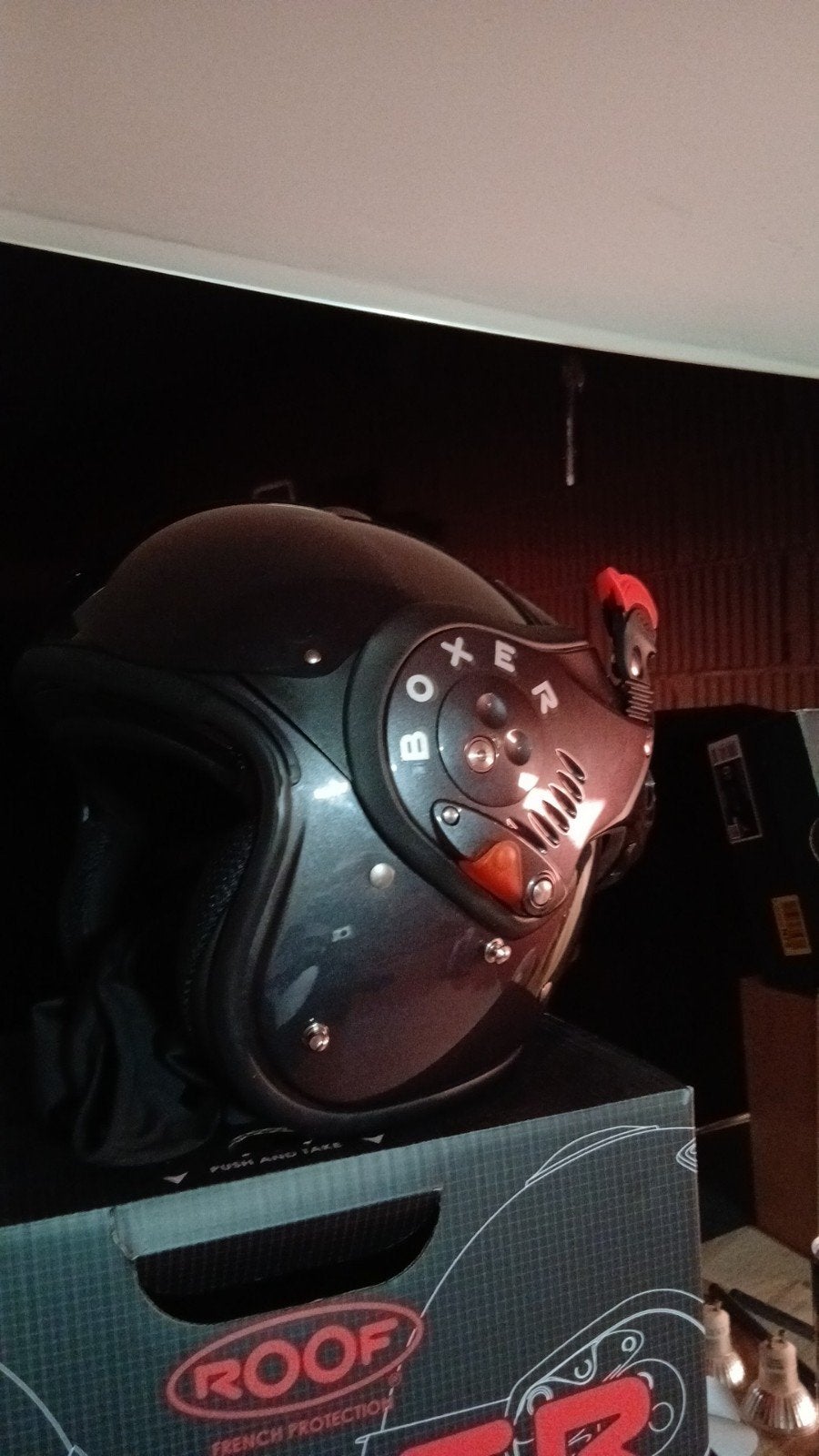 boxer helm, Systeemhelm, Heren, Ophalen, Nieuw met kaartje