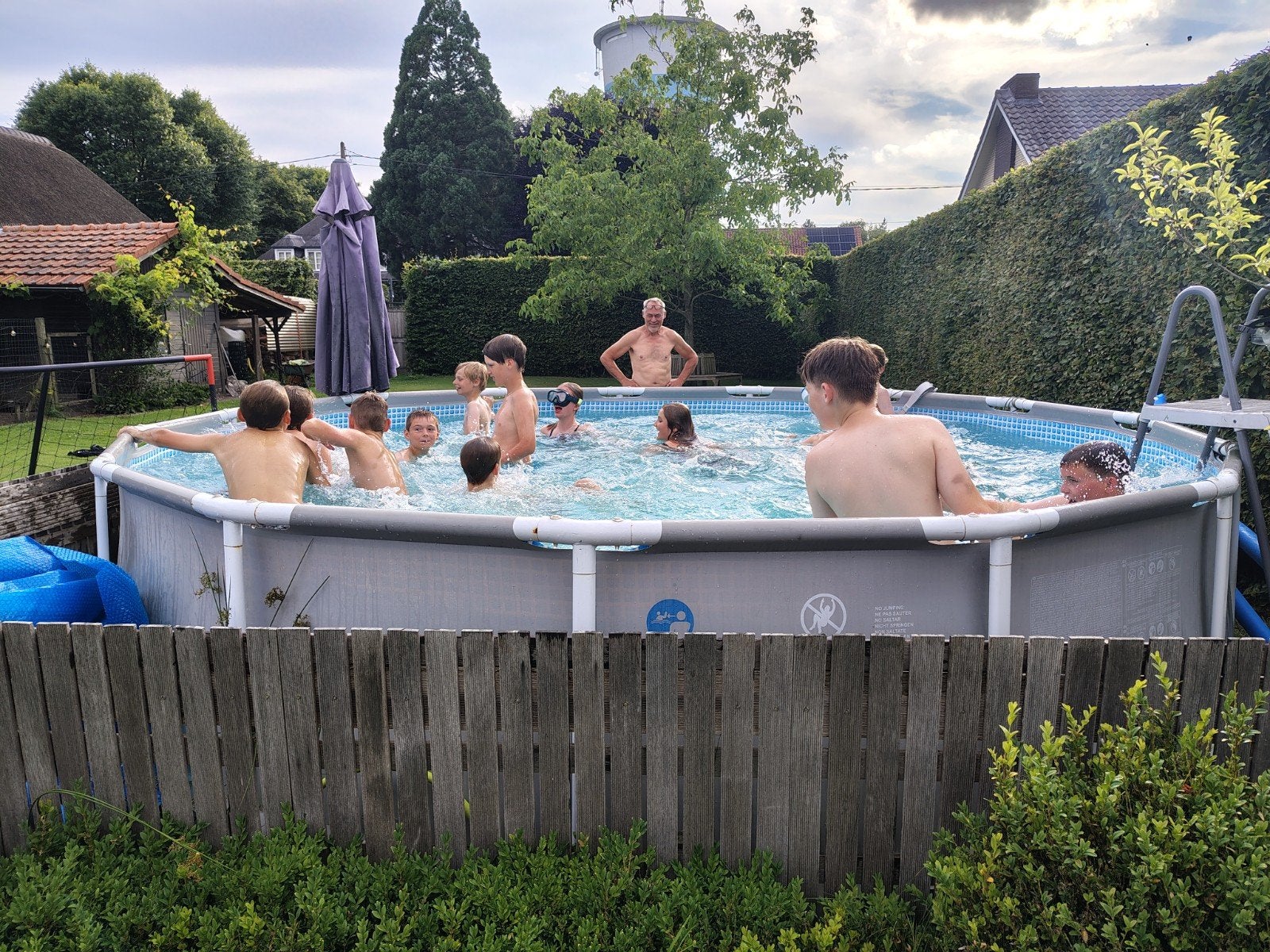 zwembad Intex met alle toebehoren, Tuin en Terras, Ophalen, Rond