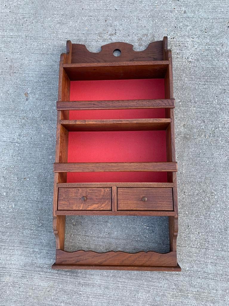 Vintage houten kruidenrekje, Antiek en Kunst, Ophalen