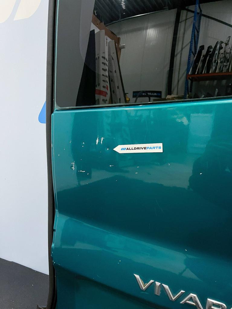 Opel Vivaro renault Achterdeur rechts groen met ruit 9115999, -, Utilisé, Porte, -