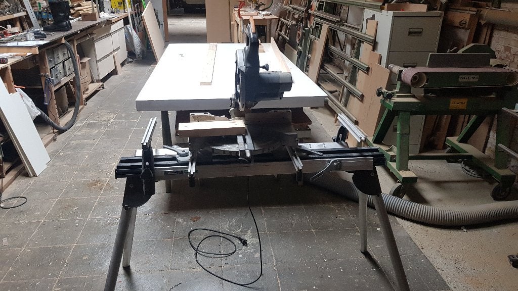 Zaagmachine, Ophalen, Gebruikt, Andere, Afkortzaag