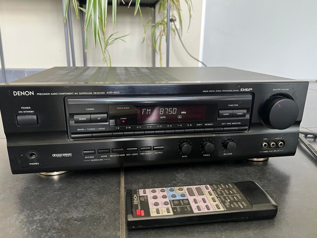 Denon AVR - 1000 AV  surround receiver, TV, Hi-fi & Vidéo, Amplificateurs & Ampli-syntoniseurs, Enlèvement, Utilisé, Denon