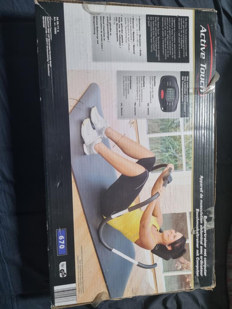 Appareil de sport et abdo, Enlèvement, Comme neuf