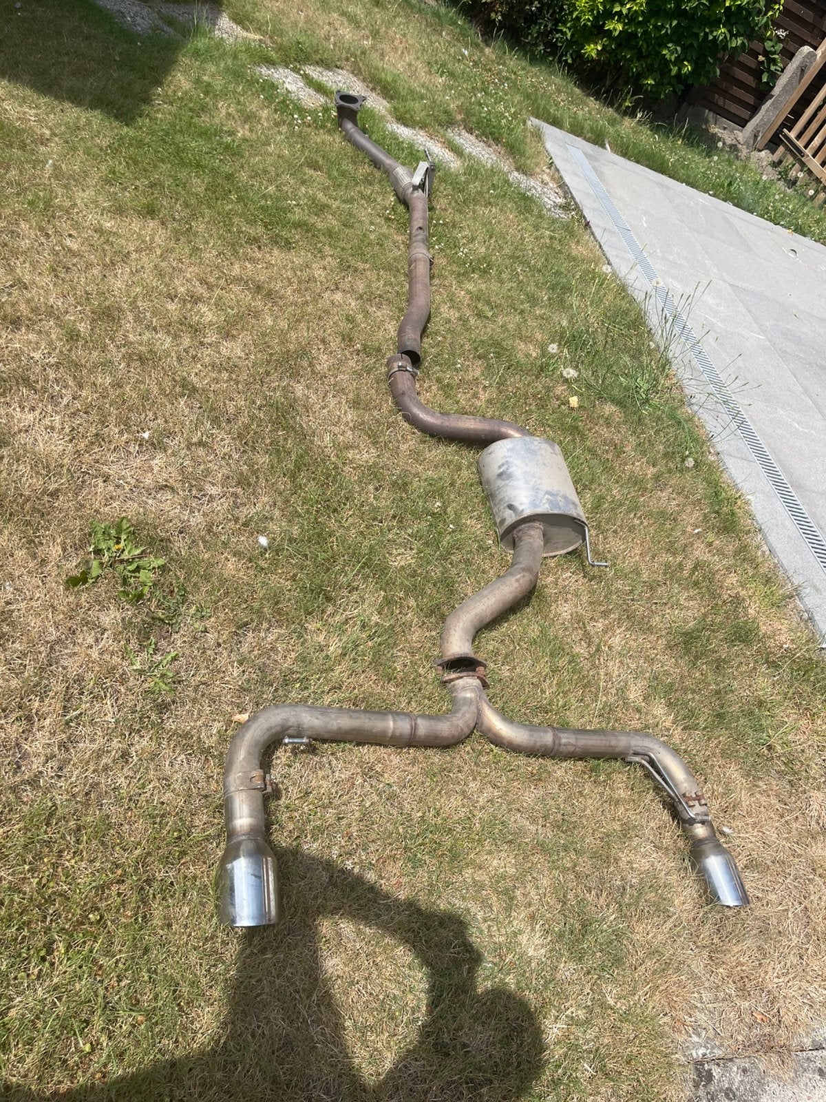 Rechte lijn met downpipe golf 6 gti, Enlèvement