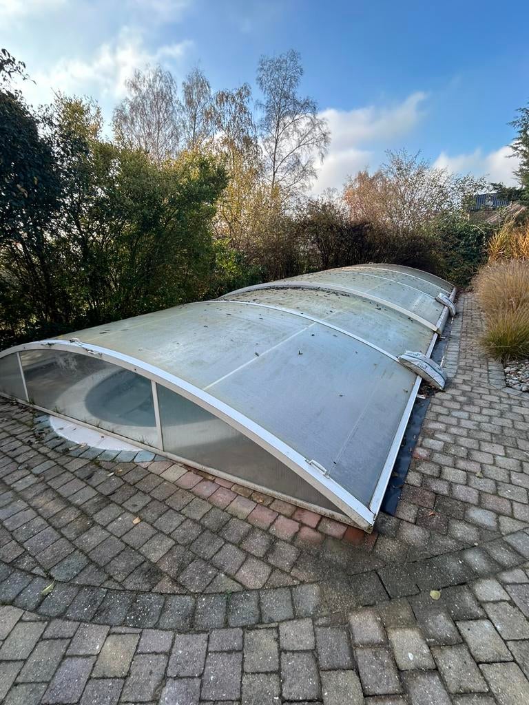 Abri de poscine, Jardin & Terrasse, 300 cm ou plus, Enlèvement, Utilisé, Rectangulaire
