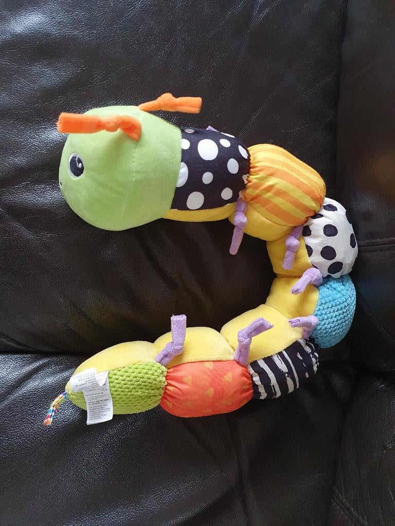 Rups: grijpspeelgoed, rammelaar, knuffel van Sinsay, Ophalen of Verzenden, Gebruikt, Meerkleurig