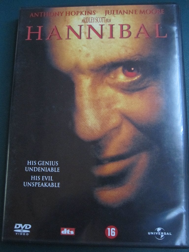 Hannibal (2001) 2 disques, CD & DVD, Enlèvement ou Envoi, Anglais, Néerlandais, Comme neuf