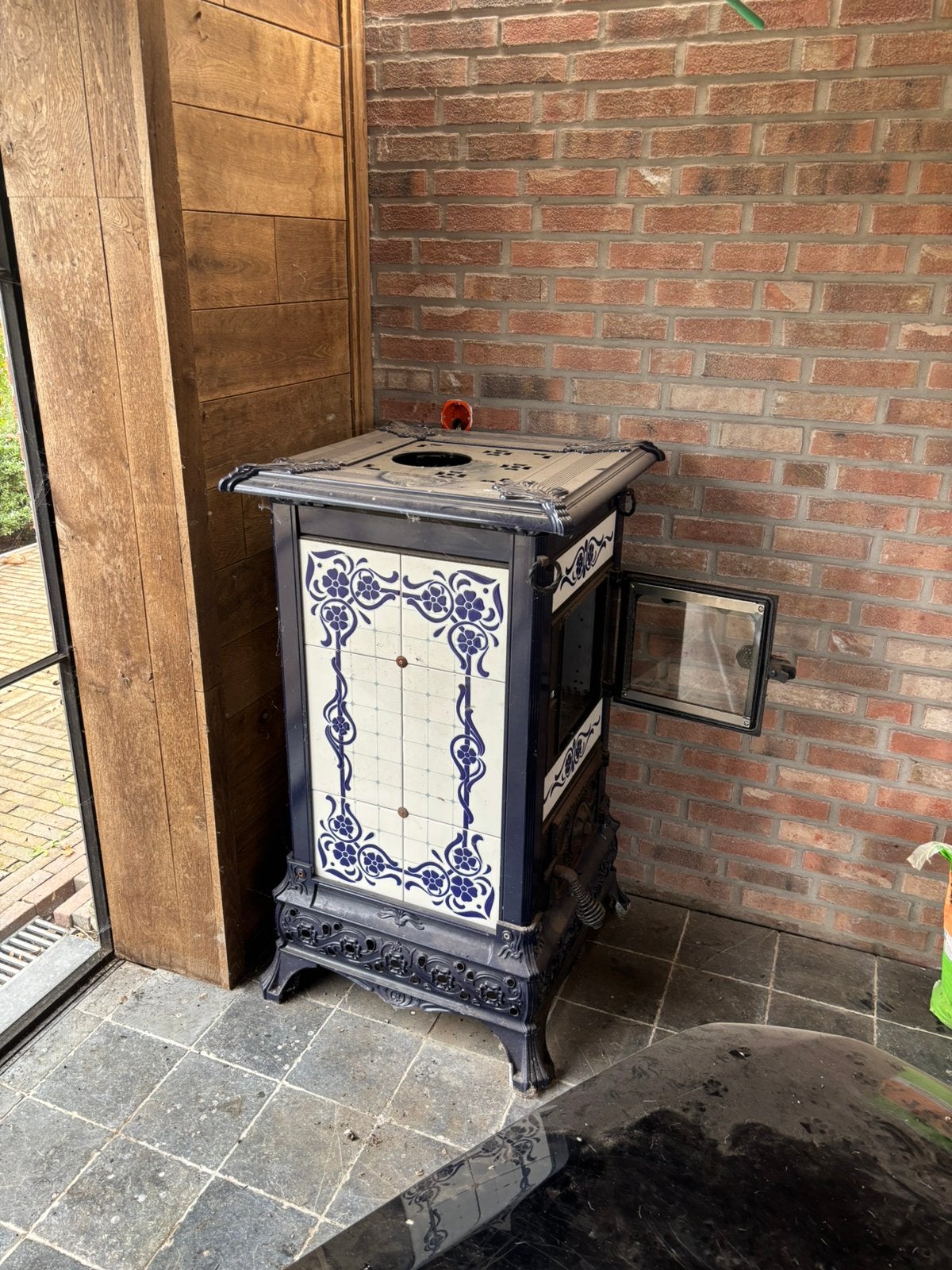 Houtkachel, Huis en Inrichting, Ophalen, Zo goed als nieuw, Houtkachel