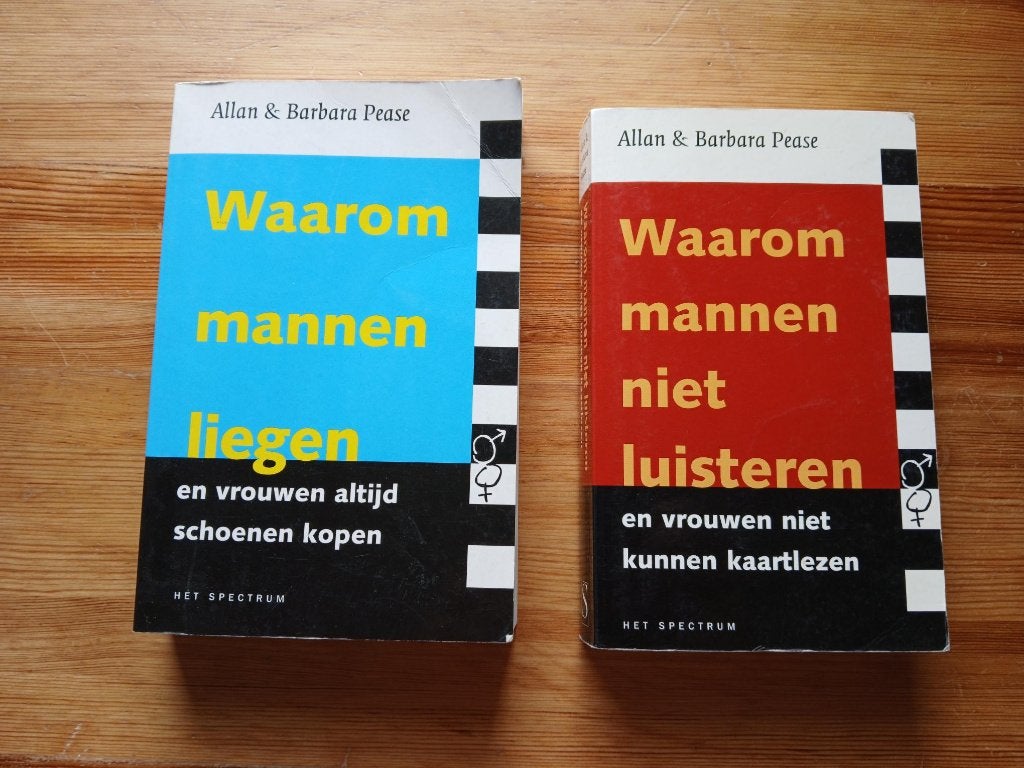 2 boeken - Allan & Barbara Pease, Boeken, Psychologie, Zo goed als nieuw, Overige onderwerpen, Ophalen of Verzenden