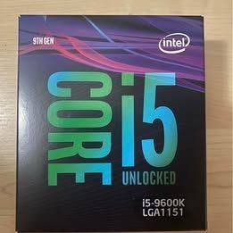 Intel Core i5-9600K | CPU, 6-core, LGA 1151, Comme neuf, Intel Core i5