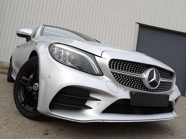 Mercedes-Benz C 200 oupe AMG LINE Burmester seround -, Autos, Argent ou Gris, Euro 6, Entreprise, Automatique