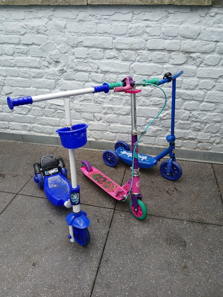 trottinettes pour enfants, Enlèvement, Utilisé, Frein sur jante, Sans marque