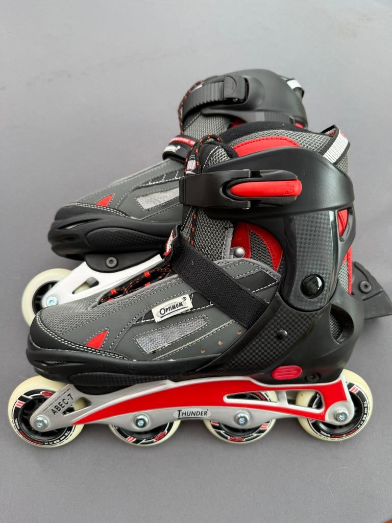 Rolschaatsen Inline skates / Skeelers Optimum - Maat 40-43, Sport en Fitness, Ophalen of Verzenden, Zo goed als nieuw