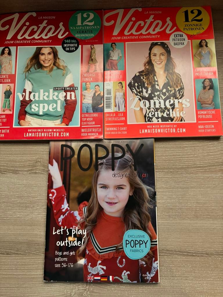 Naaitijdschriften Victor, Ophalen of Verzenden, Nieuw