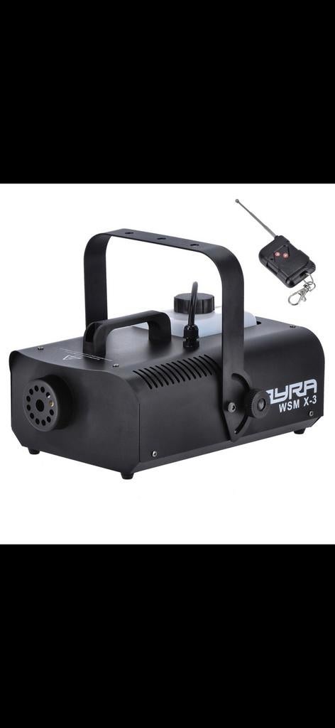 Ayra WSM X-3 rookmachine 1500W DMX + remote, Ophalen, Zo goed als nieuw, Rookmachine