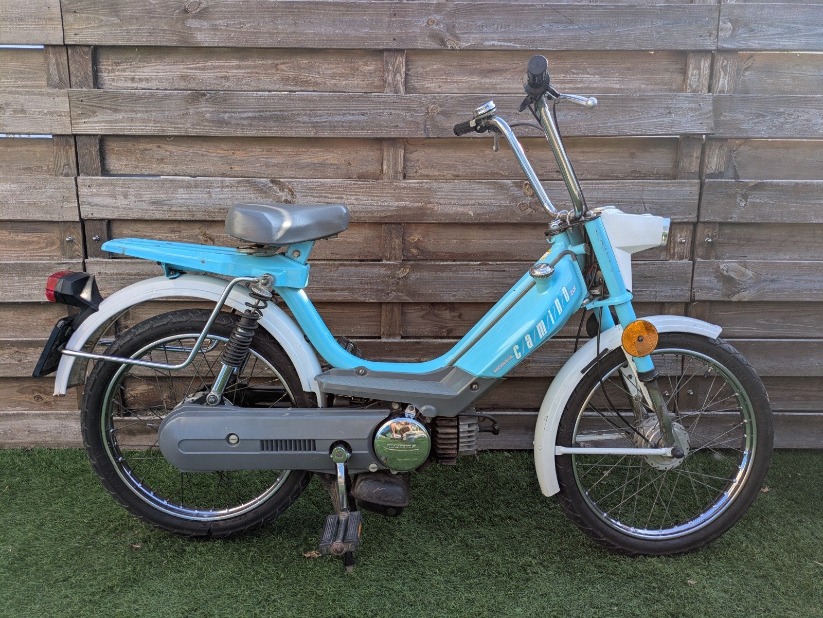 Honda camino DX  Klasse B Baby blue, Fietsen en Brommers, Brommers | Honda, Ophalen, Gebruikt, Overige modellen, Klasse B (45 km/u)