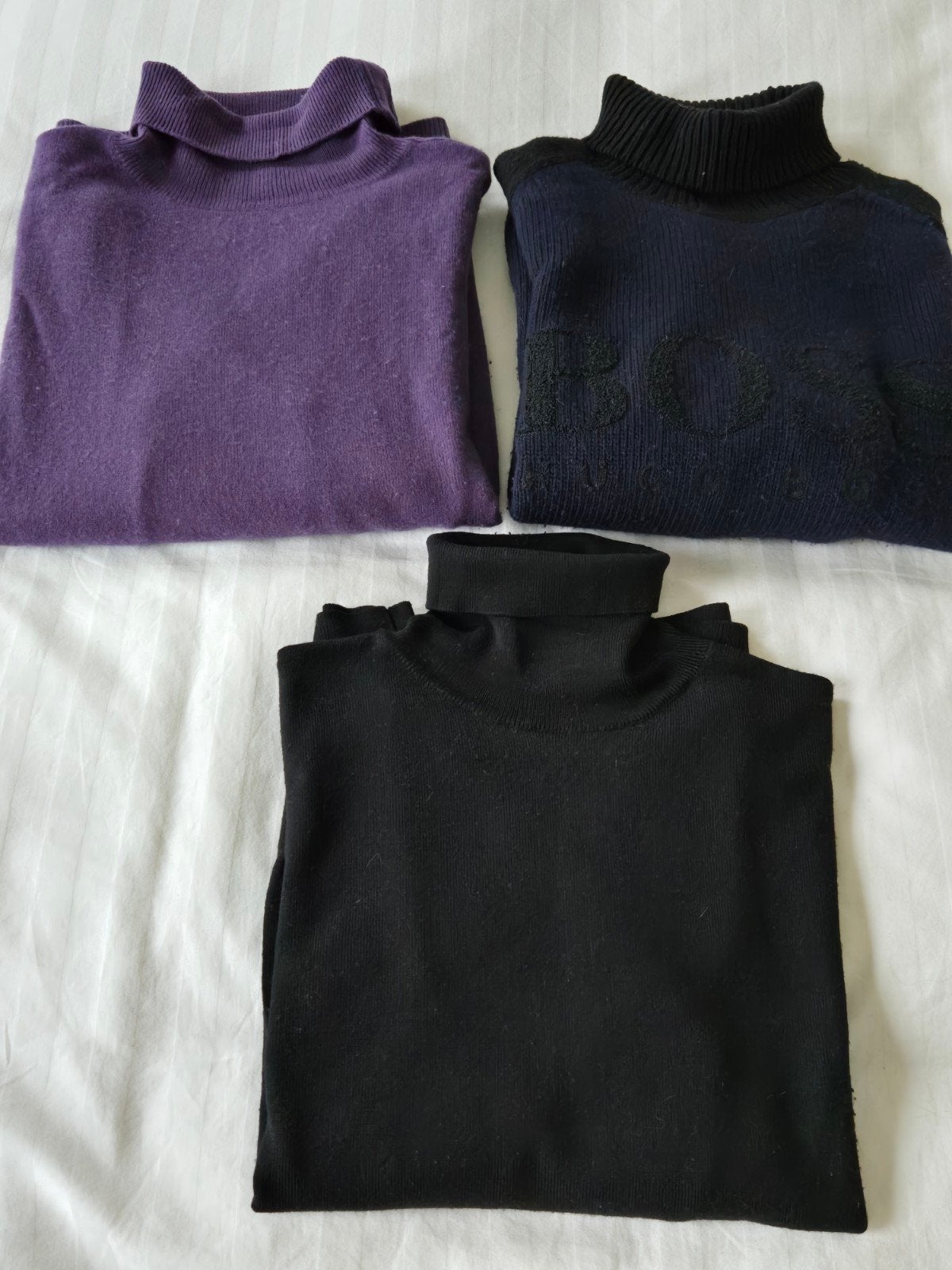 Drie pullovers maat medium en large in 100 % wol.in perfecte, Enlèvement ou Envoi, Autres couleurs, Kijk etiket