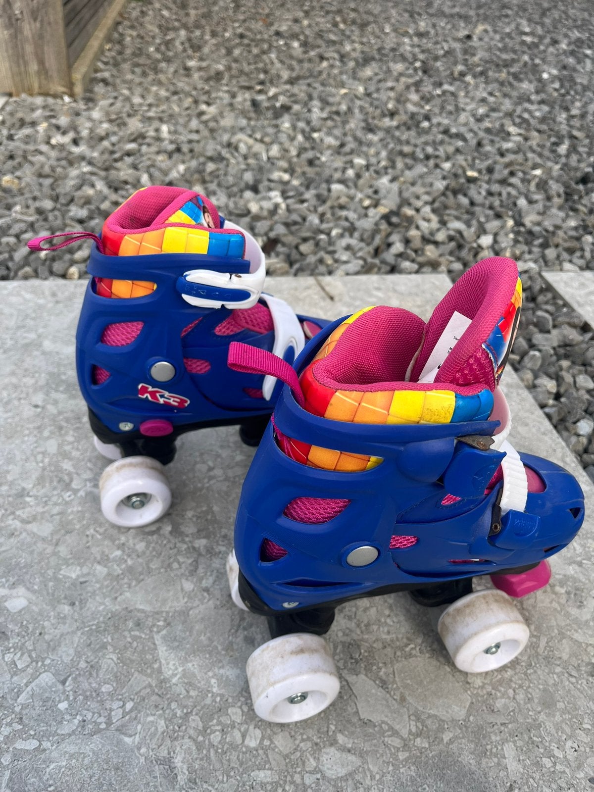 K3 rolschaatsen maat 30/33, Ophalen of Verzenden, Zo goed als nieuw