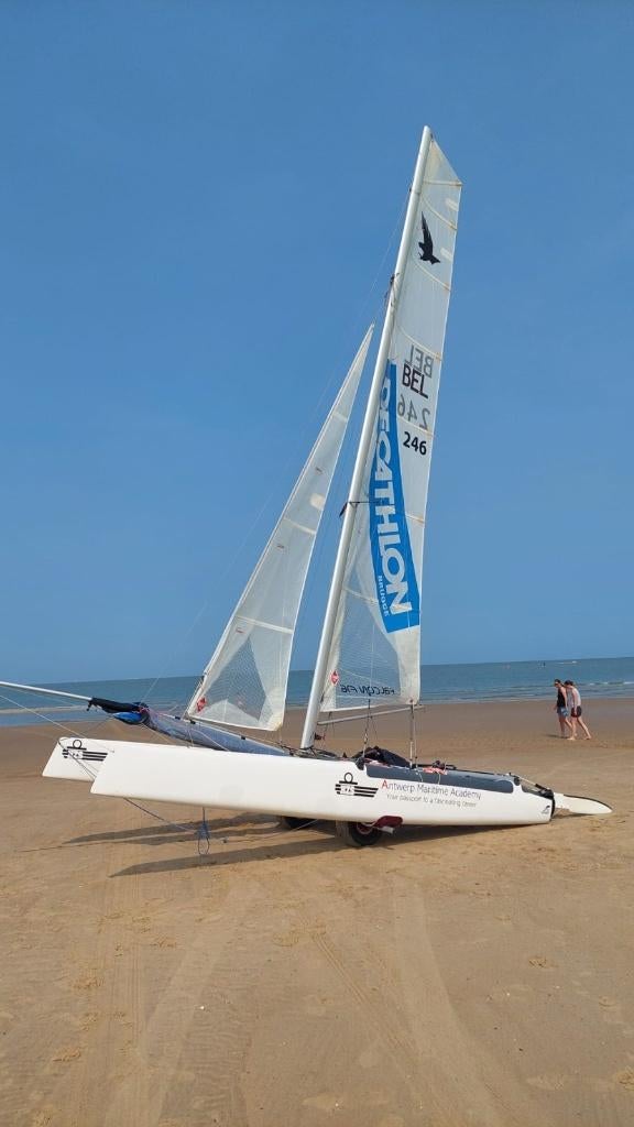 Falcon F16 catamaran BJ2012, Watersport en Boten, Catamarans, Ophalen, Zo goed als nieuw