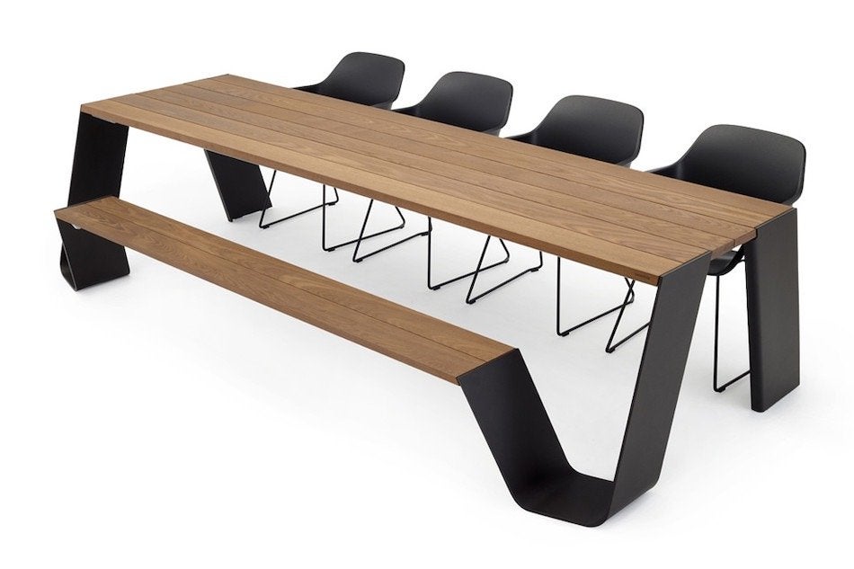 Extremis Hopper Combo tuintafel zie ook overige modellen, Ophalen, Zo goed als nieuw, Rechthoekig, Aluminium