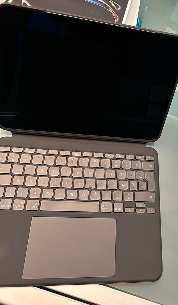 Ipad pro 13’ wifi M4 2024 512 GB + clavier + Pencil Pro, Informatique & Logiciels, Apple iPad Tablettes, Gris, Enlèvement ou Envoi
